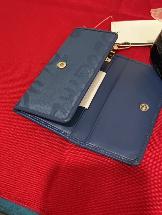 Blumarine Blugirl Blue Key Holder/Purse NEW 5" by 2.5" NWT - Picture 3 of 4